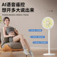 DC variable frequency floor fan high-wind shaking head electric fan