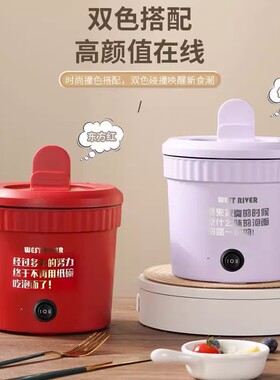 多功能电煮锅泡面宿舍学生小电锅网红迷你电蒸锅速食小型电热火锅