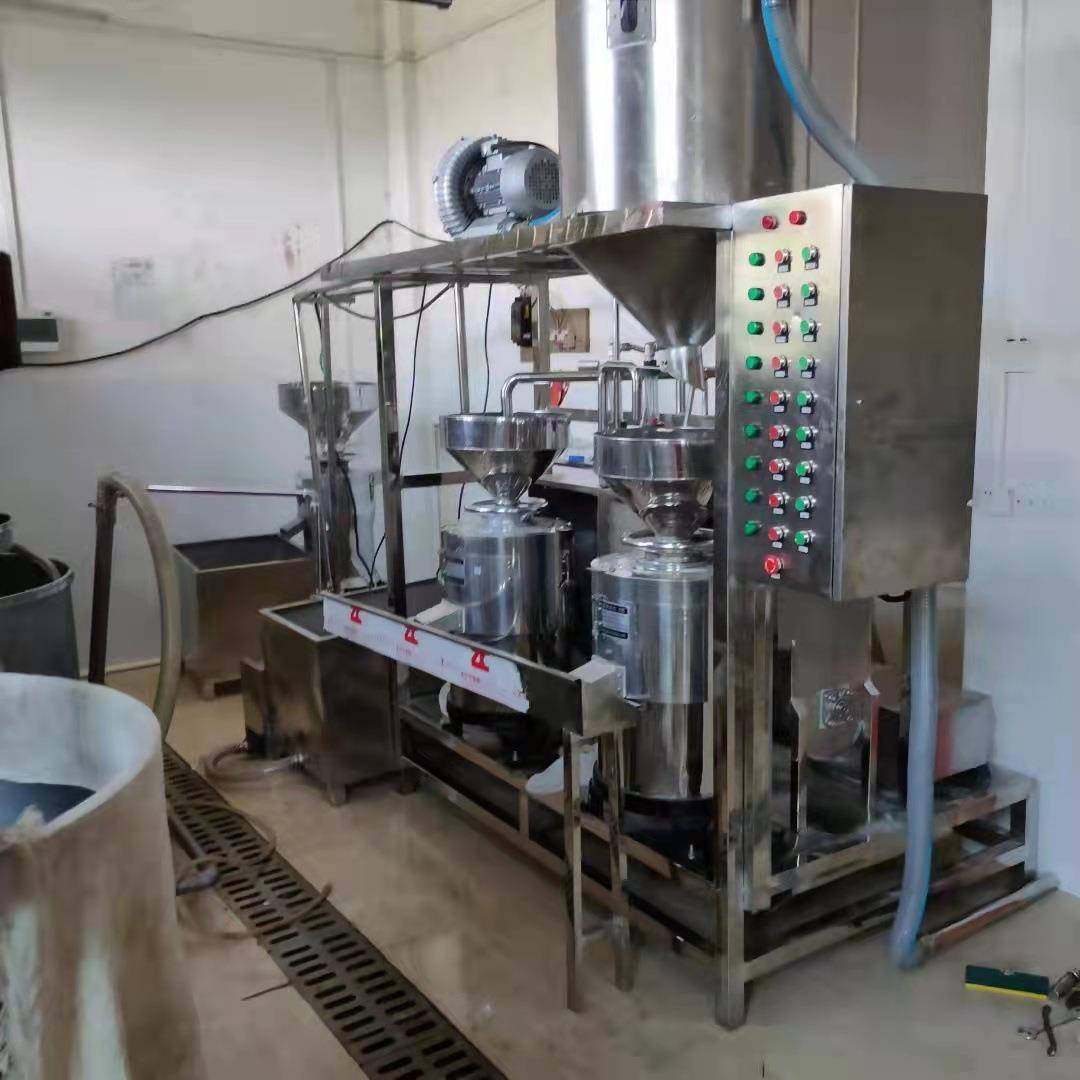 商用两联三连磨自动上豆自动搅渣三连磨浆机全自动大豆磨浆设备,淘宝优惠券,粉丝福利购,淘宝优惠卷