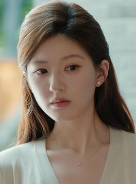 许我耀眼许妍赵露思同款仿钻项链