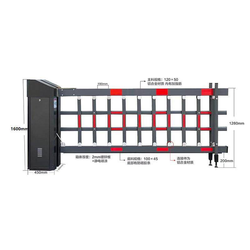 出入口起落杆智能车牌识别道闸空降闸无人值守停车场收费管理系统 - 图3