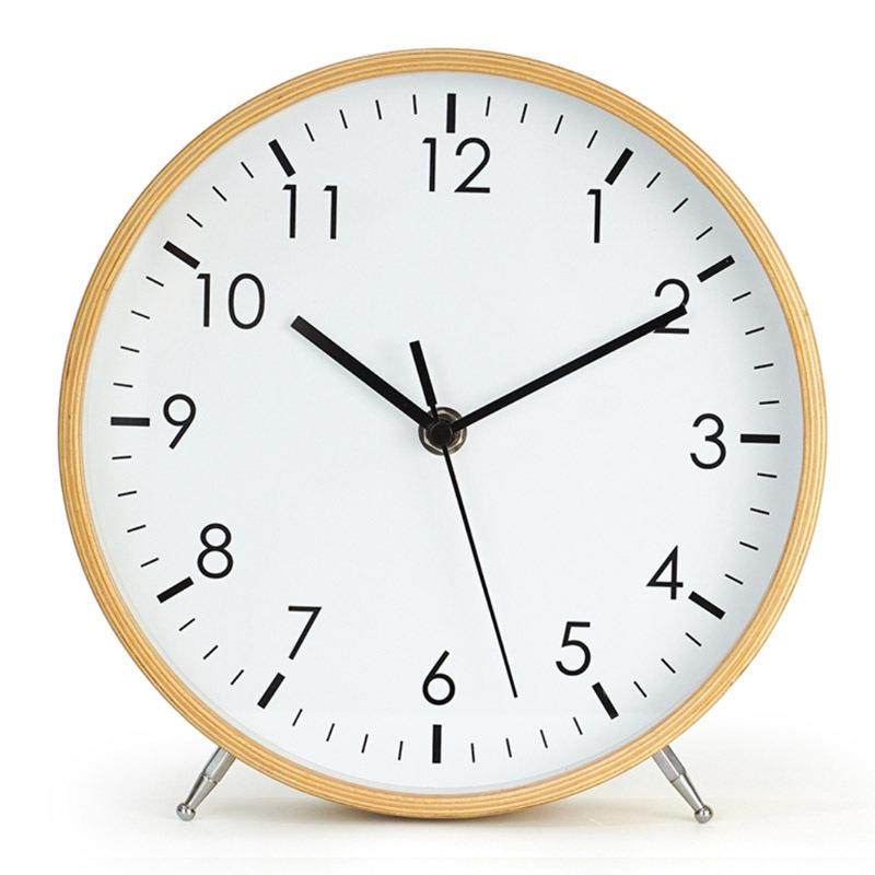 中式实木挂钟客厅创意静音时钟木制座钟表轻现代简约卡通桌面台钟,淘宝优惠券,粉丝福利购,淘宝优惠卷