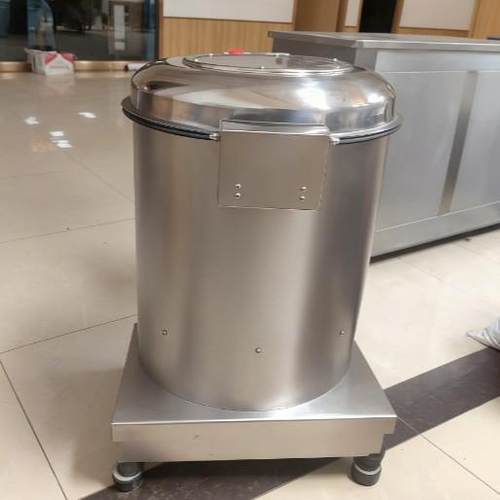 智能操控离心式蔬菜甩干机械设备不锈钢材质大功率商用蔬菜脱水机 - 图1