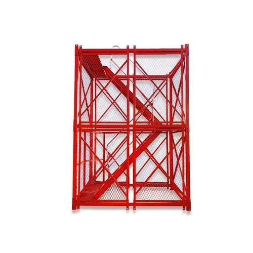 施工桥梁组装工地重型安全梯笼厂家组合框架式护笼安全爬梯价格 - 图3