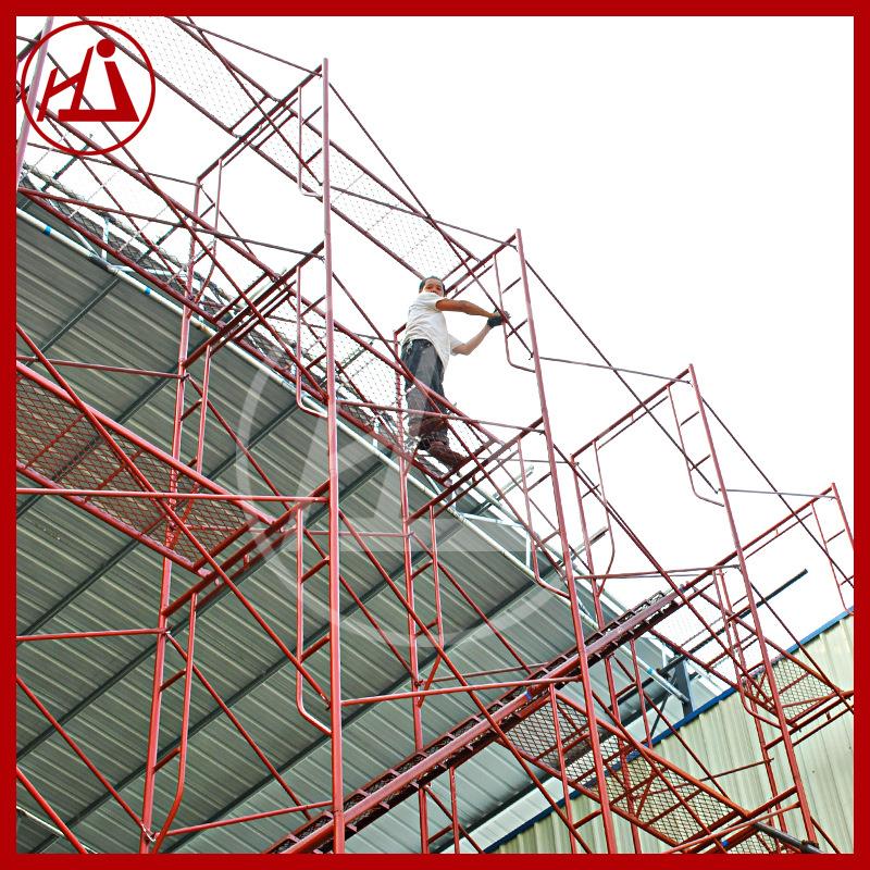 多功能建筑喷涂镀锌门式架新型移动脚手架生产厂家 - 图2