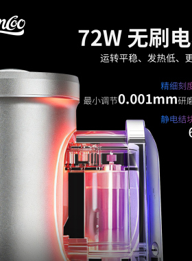 Bincoo电动磨豆机专业智能化
