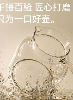 WIFER全玻璃恒温蒸煮养生壶1L