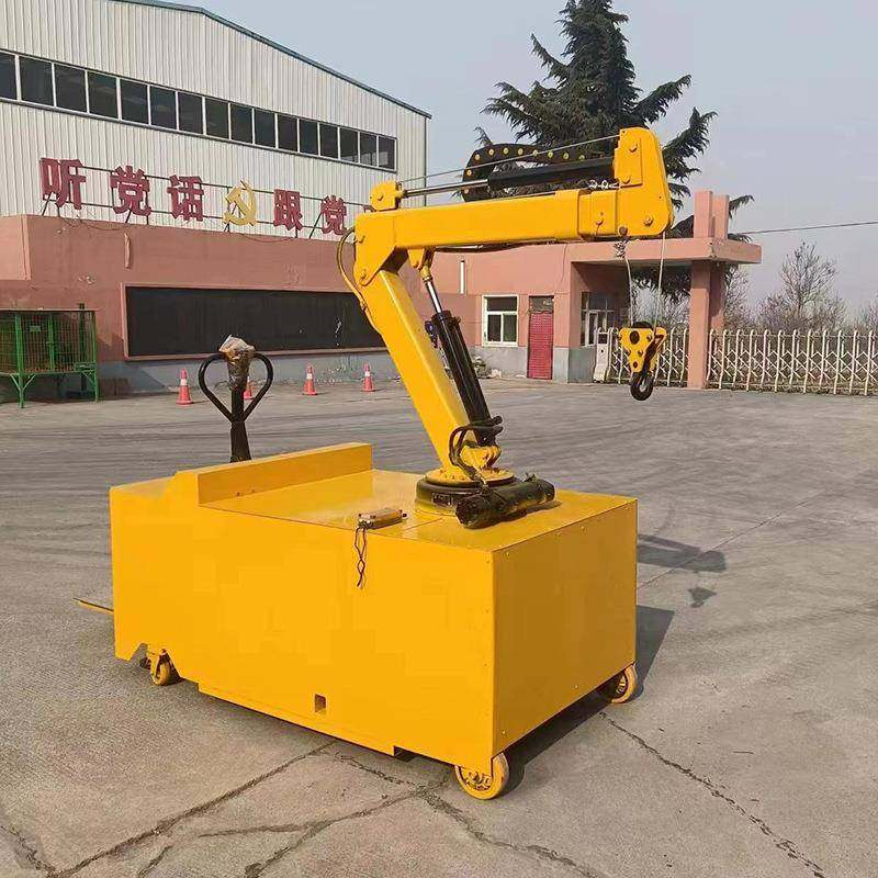 500公斤-2吨全液压移动小吊机液压单臂移动起重设备车间起重机,淘宝优惠券,粉丝福利购,淘宝优惠卷