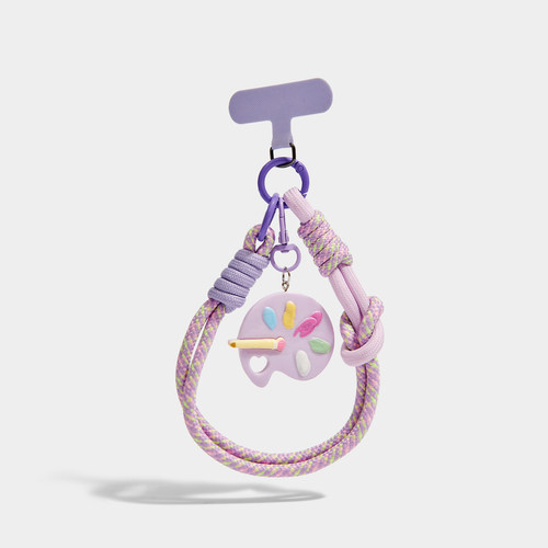 KEVINMINLER原创调色盘手机挂绳腕带包挂件挂饰钥匙扣圣诞节礼物 - 图0