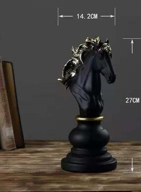 摆件装饰客厅家居品国际象棋摆设创意工艺电视酒柜办公桌面棋具柜