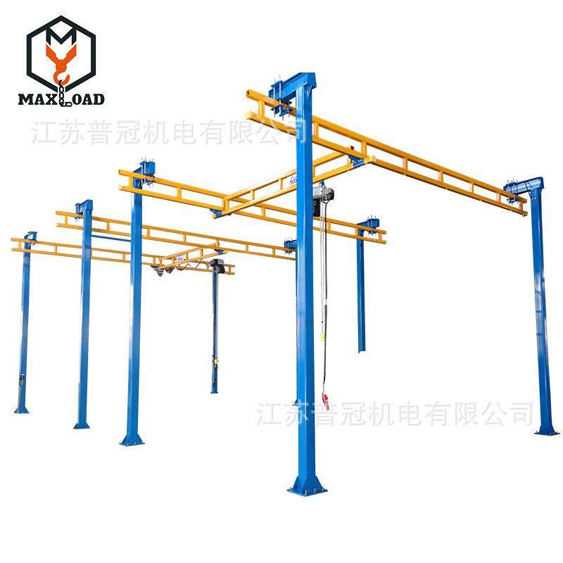 kbk起重机行车吊车柔性轨道轻型起重机刚性铝轨起重搬运机,淘宝优惠券,粉丝福利购,淘宝优惠卷