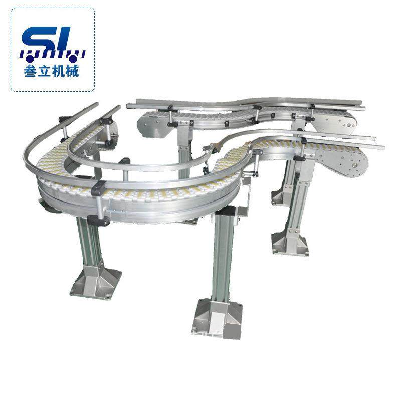 柔性输送机 食品包装优质柔性链输送线 系统传送带对夹式输送设备,淘宝优惠券,粉丝福利购,淘宝优惠卷