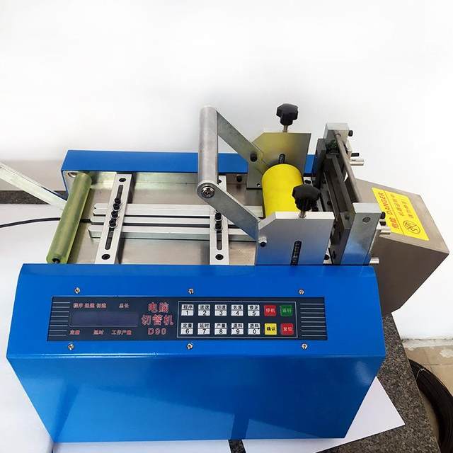 Fully automatic microcomputer tube cutting machine Heat shrink sleeve silicone rubber sleeve corrugated pipe machine nickel sheet cutting machine