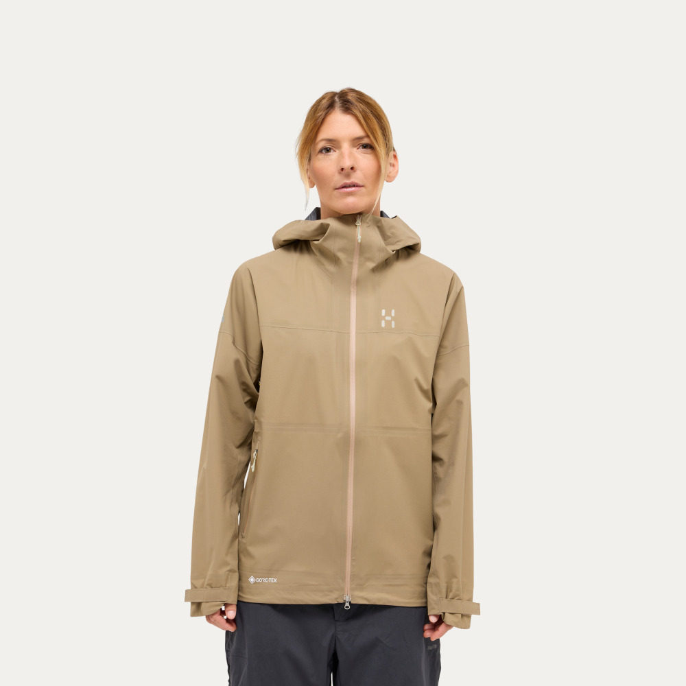 Haglöfs火柴棍 L.I.M Airak GORE-TEX 3L冲锋衣户外女子硬壳夹克 - 图0