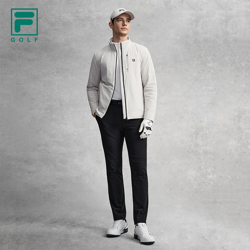 FILA斐乐官方男士保暖棉衣2026春季新款高尔夫运动夹克保暖外套男,淘宝优惠券,粉丝福利购,淘宝优惠卷