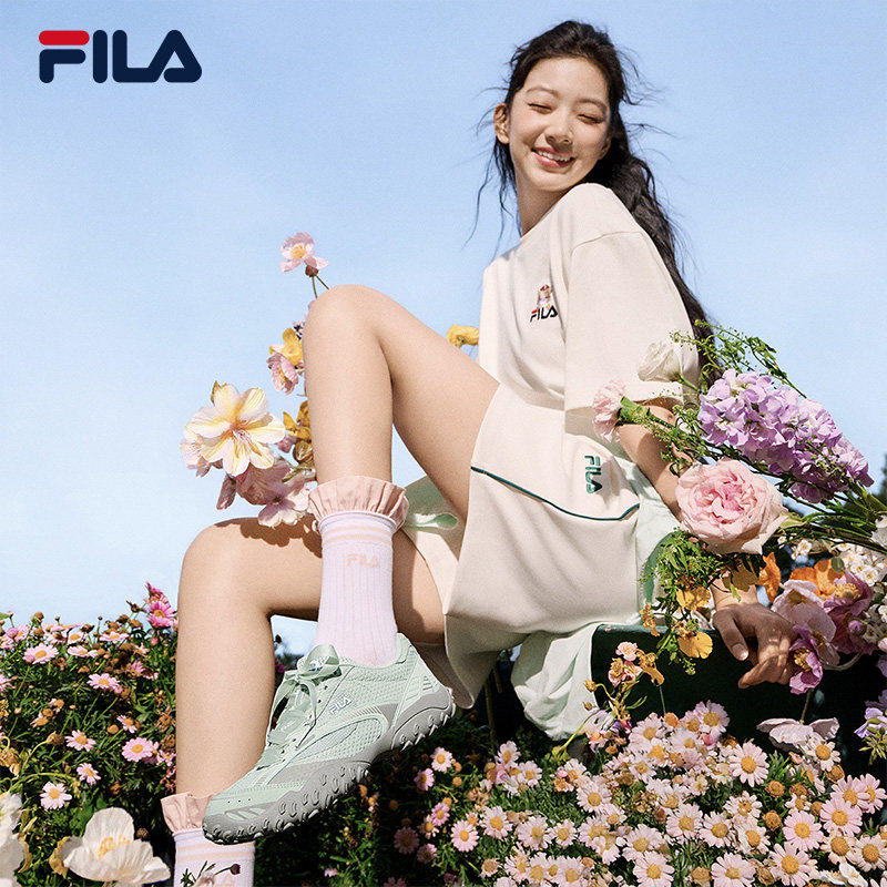 FILA跳跳鞋2斐乐女鞋芭蕾鞋薄底德训鞋26夏新款休闲鞋女鞋运动鞋 FILA跳跳鞋2斐乐女鞋芭蕾鞋薄底德训鞋26夏新款休闲鞋女鞋运动鞋