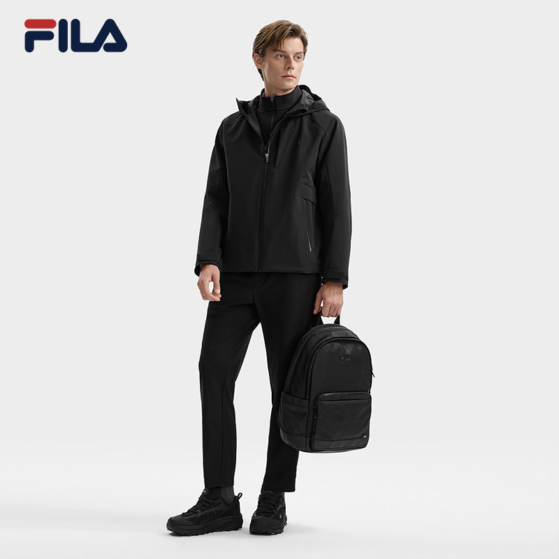 FILA斐乐官方男子户外运动外套2025冬新款休闲通勤保暖两件套夹克,淘宝优惠券,粉丝福利购,淘宝优惠卷
