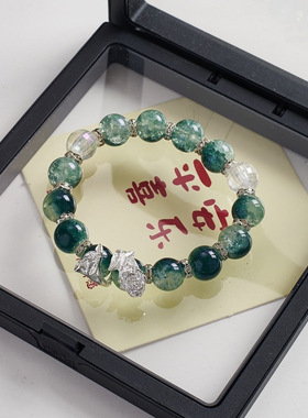 中式李慕婉印象花灵星河小众手串手链设计高颜值闺蜜饰品礼物