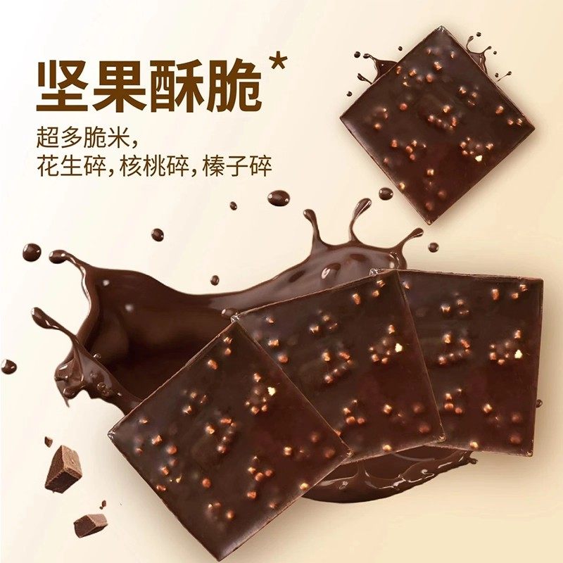 坚果脆巧网红爆款混合坚果黑巧克力味零食休闲小吃（代可可脂）,淘宝优惠券,粉丝福利购,淘宝优惠卷
