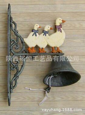 铸铁工艺品厂YH02147挂件门铃高质量铸铁金属工艺品多款任选