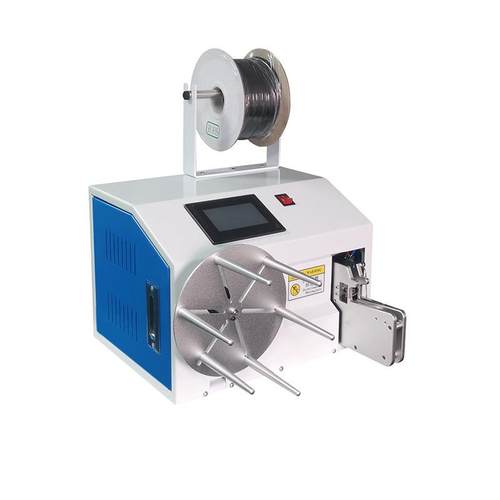 全自动绕线扎线机数据线卷线计米排线绕线机线材捆绑单扎机扎丝机 - 图3