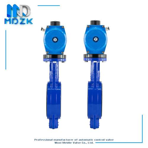 j8ZK软XQ16板对夹蝶阀304不锈钢阀门气动71GTMD10D6密封蜗轮传g3 - 图3