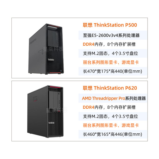 联想P500 P620工作站DeepSeek671b Kimi-k2 Qwen3大模型家用主机