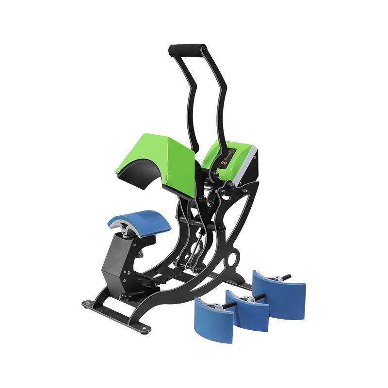 手动热转印四合一烫帽机帽子个性烫图烫钻印标印花烫画压烫烤帽机 - 图3