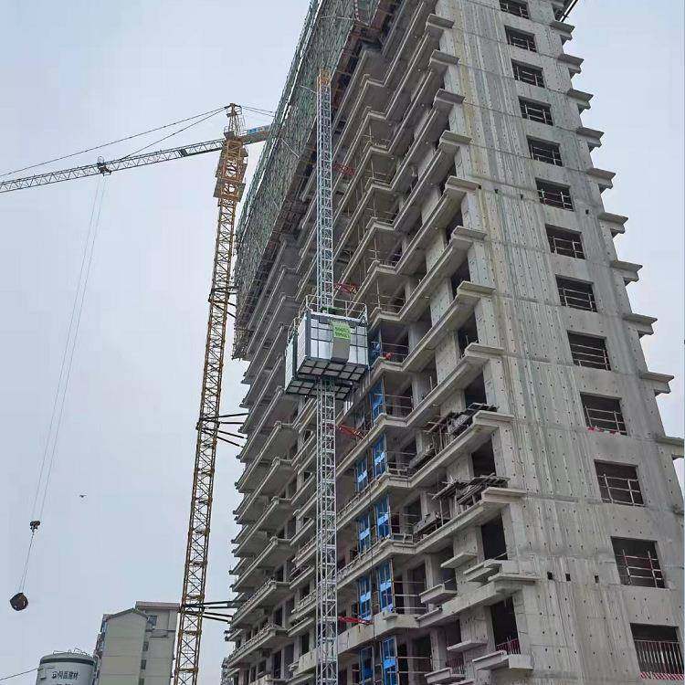 厂家直供建筑工地电梯SC200/200单柱双笼高空载人载货施工升降机,淘宝优惠券,粉丝福利购,淘宝优惠卷