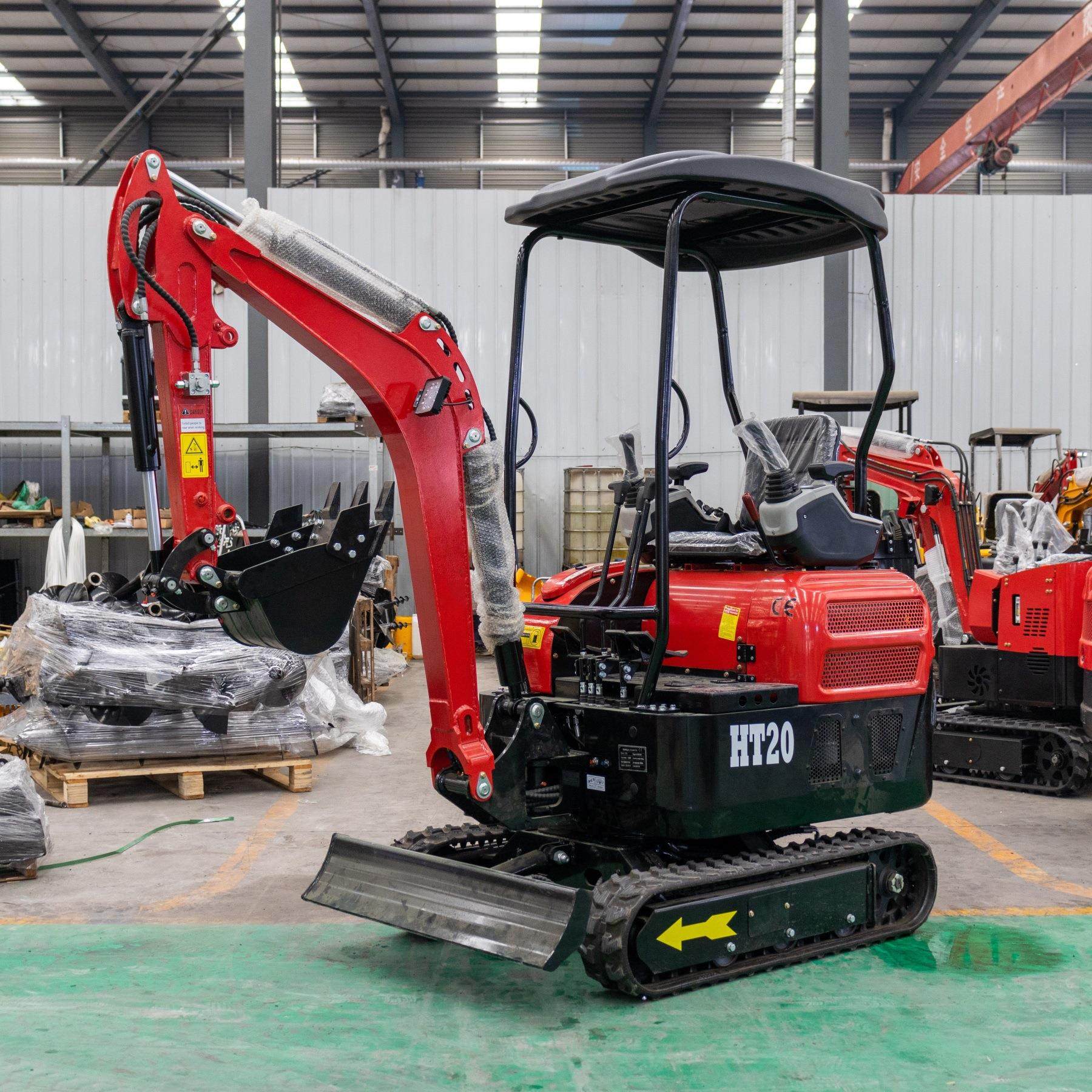 HT20履带式液压小型挖掘机 动臂侧摆 可选配驾驶室多功能2吨挖机,淘宝优惠券,粉丝福利购,淘宝优惠卷