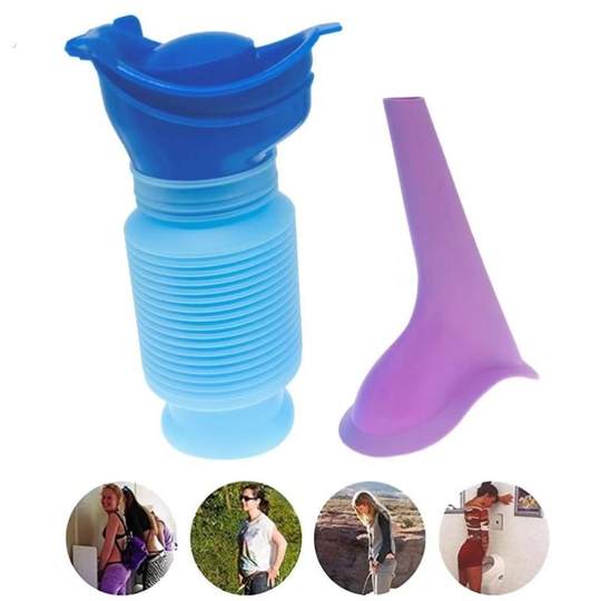 Car urination artifact portable folding retractable children's male and female adult universal simple urine bucket travel outdoor