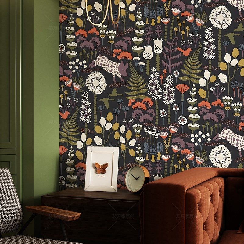 装万家田园小清新装饰墙贴客厅背景墙改造贴纸租房翻新自粘壁纸,淘宝优惠券,粉丝福利购,淘宝优惠卷