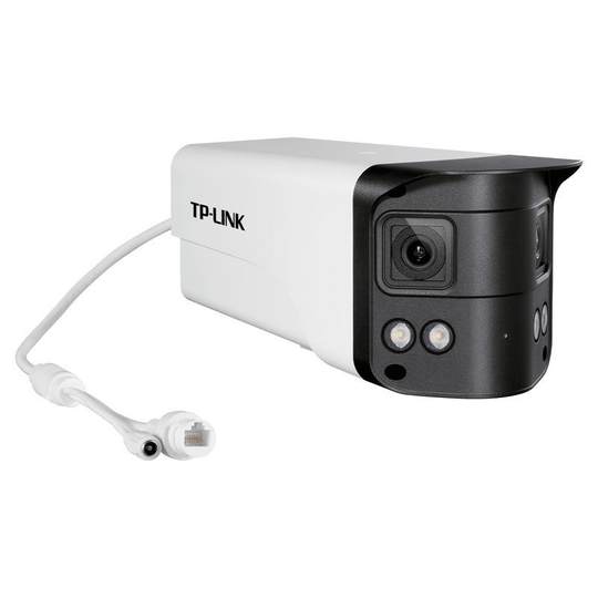 TL-IPC544VE/VEP-W2.8 Полноцветная уличная бинокулярная сверхширокоугольная сетевая камера с разрешением 4 миллиона пикселей