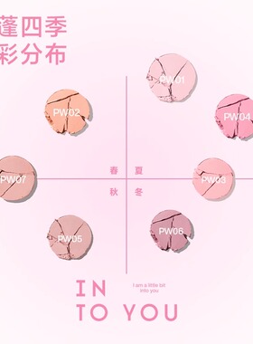 【闪购】INTO YOU心慕与你 蓬蓬枕头单色腮红 5g