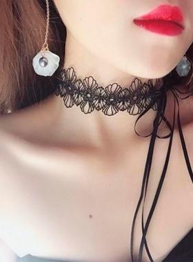 甲状腺术后遮挡项链甲状腺术后遮挡饰品遮甲状腺疤痕项链蕾丝颈带