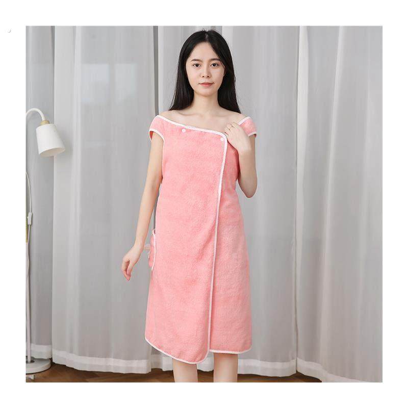 浴巾女可穿可裹夏家用非纯棉吸水速干不掉毛网红浴裙可爱抹胸浴袍,淘宝优惠券,粉丝福利购,淘宝优惠卷