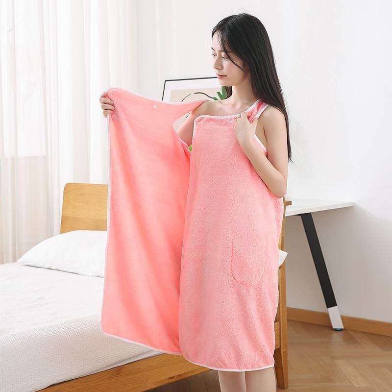 浴巾女可穿可裹夏家用非纯棉吸水速干不掉毛网红浴裙可爱抹胸浴袍,淘宝优惠券,粉丝福利购,淘宝优惠卷