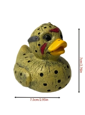 创意Classic Horror Movie Character Du 万圣节经典电影卡通鸭