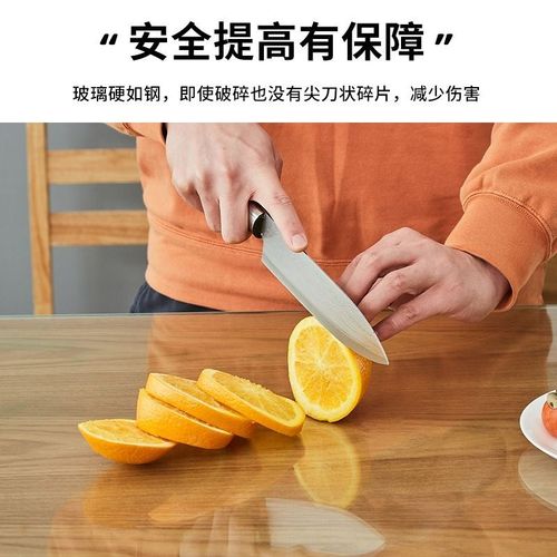 耐高温钢化玻璃桌面定制长方形茶几台面餐桌圆形玻璃钢化玻璃 - 图2