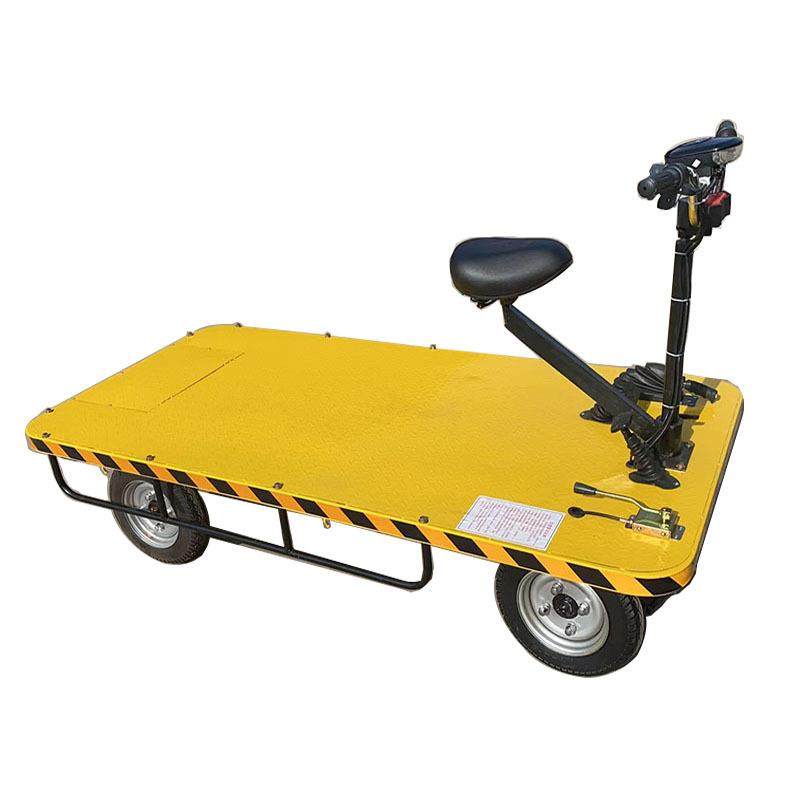 定制两吨电动平板车拉货车大功率载重王四轮工地库房厂区搬运车,淘宝优惠券,粉丝福利购,淘宝优惠卷