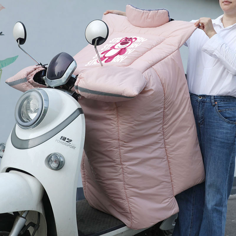 电动机车挡风被冬季加绒加厚加大电动自行车电动车水晒罩挡风衣,淘宝优惠券,粉丝福利购,淘宝优惠卷