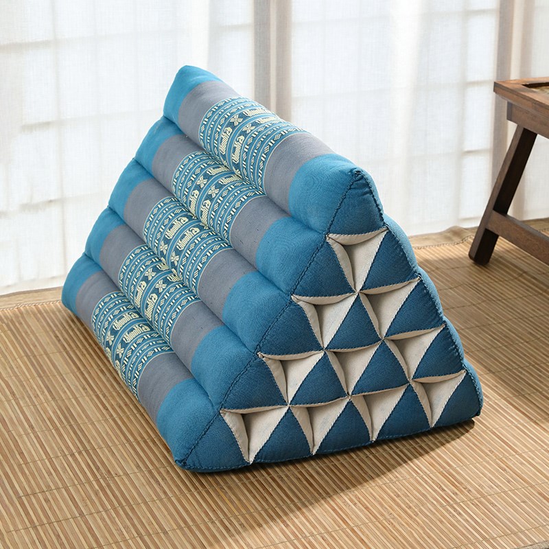 Tajilia Thai triangle cushion bedside backrest bay window waist cushion