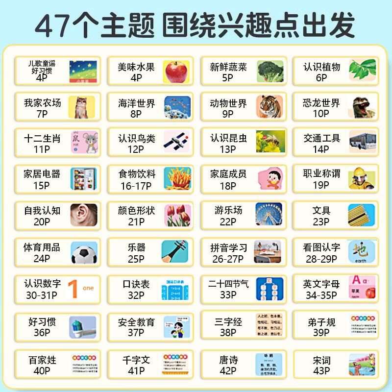 会说话的早教有声书0到3-9岁早教机宝宝幼儿童点读发声学习机玩具,淘宝优惠券,粉丝福利购,淘宝优惠卷