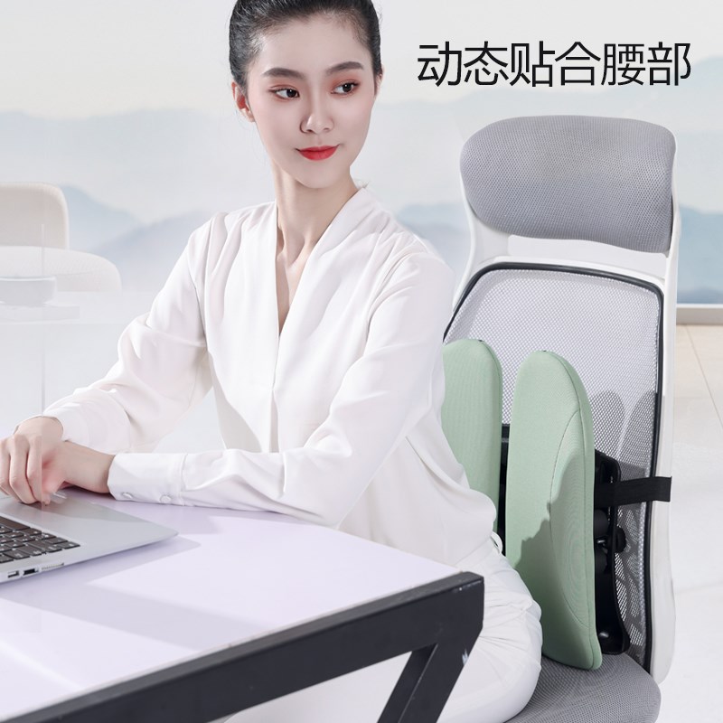 人体工学腰靠垫办公室护腰靠背垫司机座椅久坐腰垫腰枕车载腰托护 - 图3