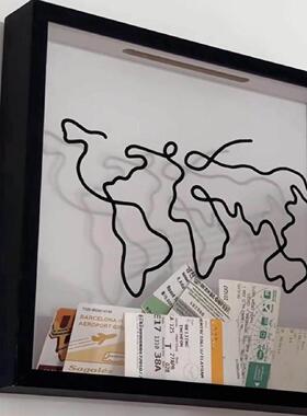 时光碎片相框票根收纳框电影演唱会门票收纳盒自驾游旅游照片纪念