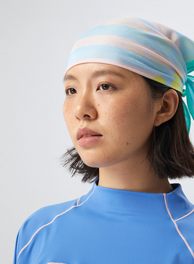 飞天小女警联名款彩色几何方巾
