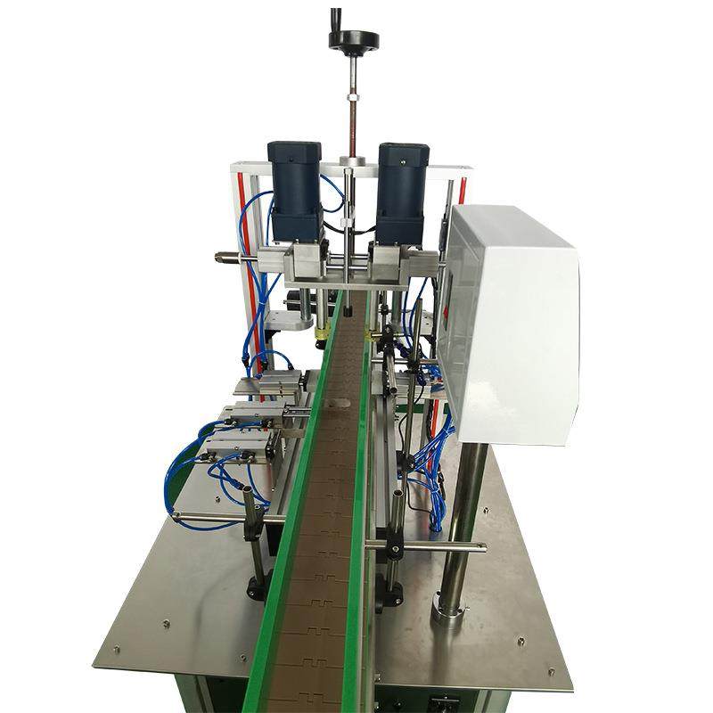 全自动触摸屏智能搓盖机流水线式塑料鸭嘴喷雾泵头洗衣液瓶旋盖机,淘宝优惠券,粉丝福利购,淘宝优惠卷