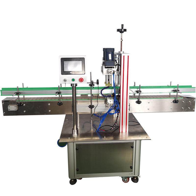 全自动触摸屏智能搓盖机流水线式塑料鸭嘴喷雾泵头洗衣液瓶旋盖机,淘宝优惠券,粉丝福利购,淘宝优惠卷