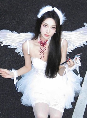 万圣节装扮~哥特风血滴珍珠项链