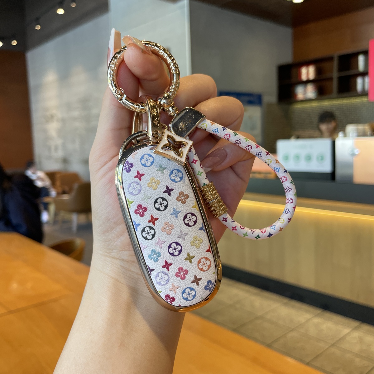 适用于2025款奥迪A5L车钥匙套新a5l保护壳Q6L e-tron专用高档包扣 - 图2